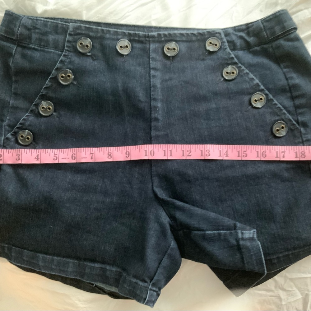 Willi Smith Denim Sailor Shorts Size 10 - Picture 8 of 8